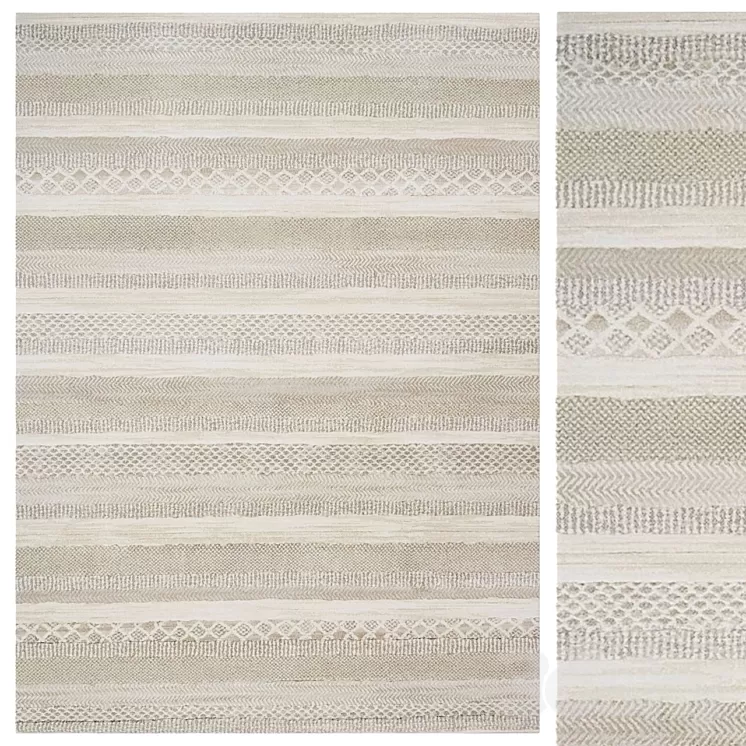 Ingerina Modern Rug 3D Model