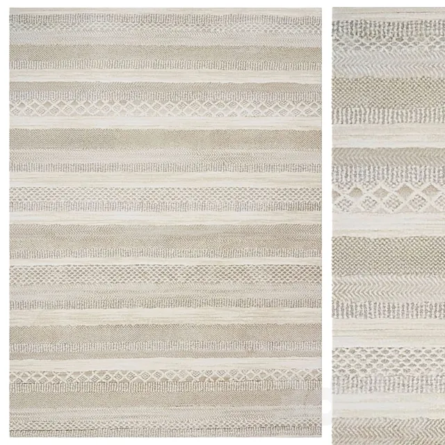 Ingerina Modern Rug 3DModel Ingerina Modern Rug 3DModel