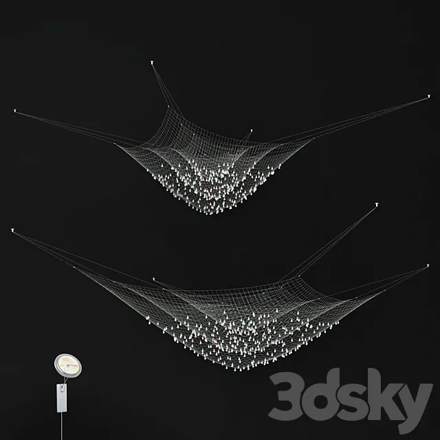 Ingo maurer lacrime del pescatore 3DModel