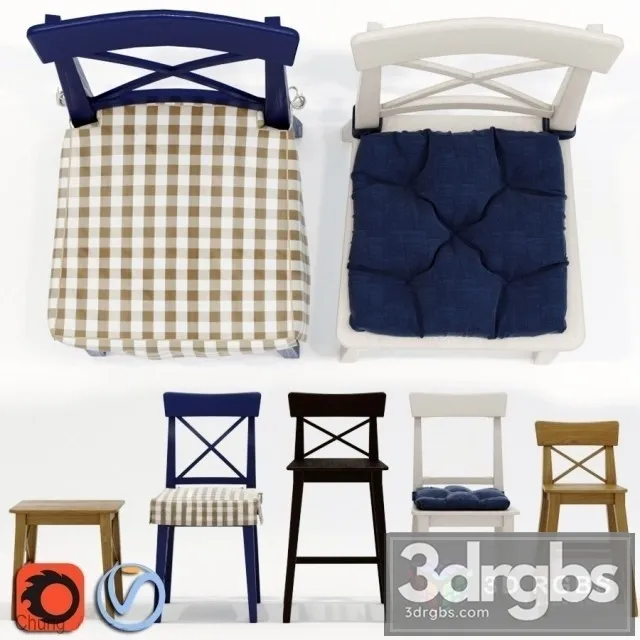 Ingolf Chair 3D Model Download