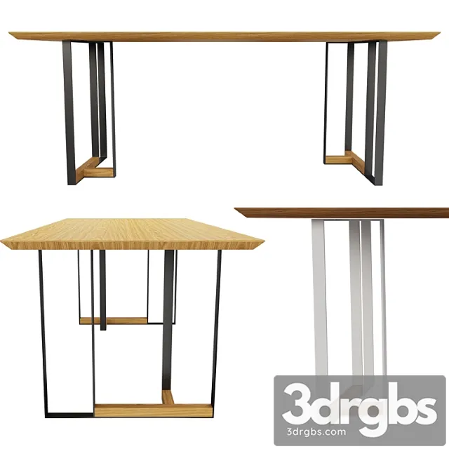 Ink table by woo 2 3D Model Download