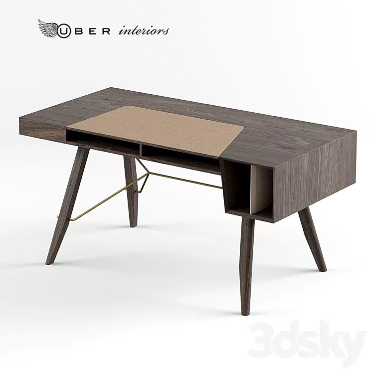 Inkiostro Desk 3D Model Inkiostro Desk 3D Model