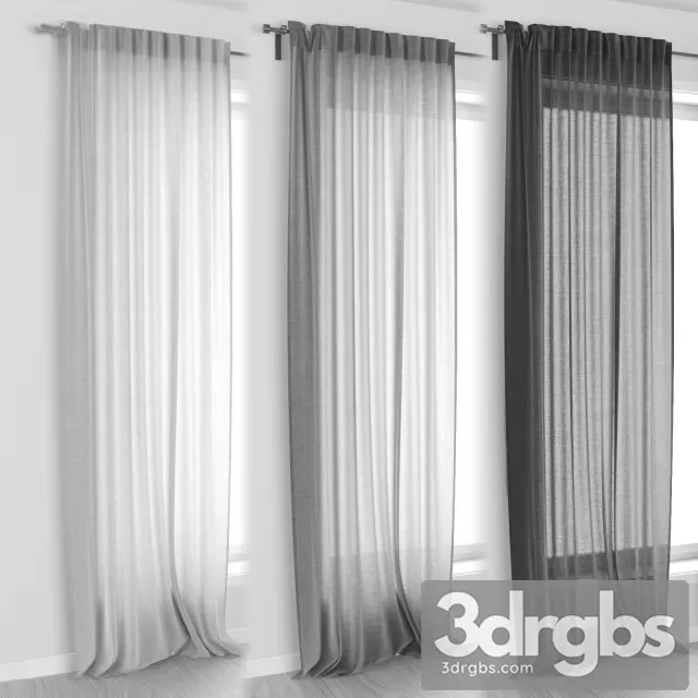 Inner Curtain 3D Model Download