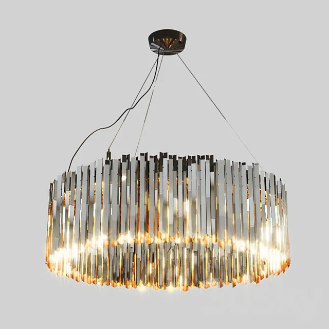 Innermost Facet Chandelier 100 (Steel) 3D Model