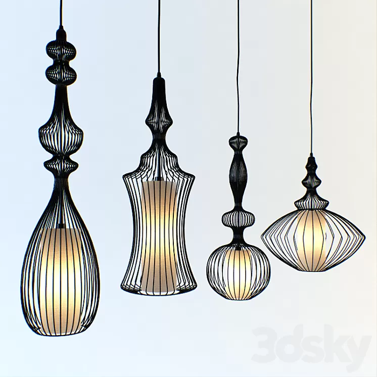 Innerspace Figures 3D Model Innerspace Figures 3D Model