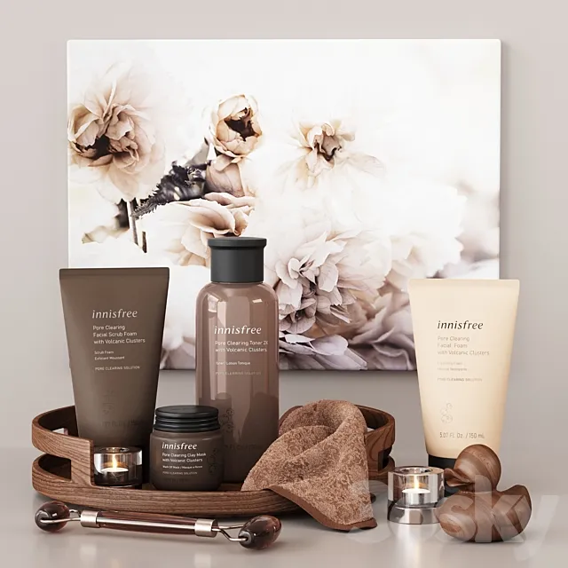 Innisfree Cosmetics Decor Set 3D Model