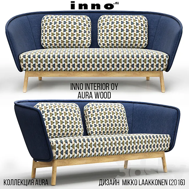 Inno AURA WOOD 3DModel Inno AURA WOOD 3DModel