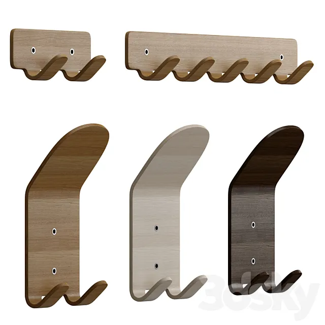 Inno wall hook 3D Model Inno wall hook 3D Model