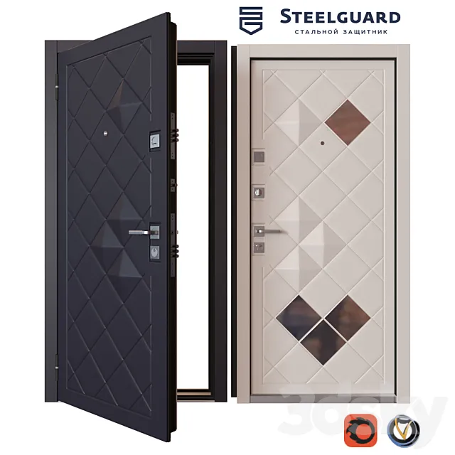 Input metal door SteelGuard Luxor Free Download