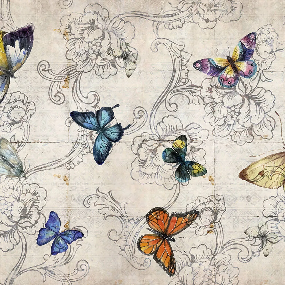 INSTABILELAB – Wallpaper Mariposas 3D Model