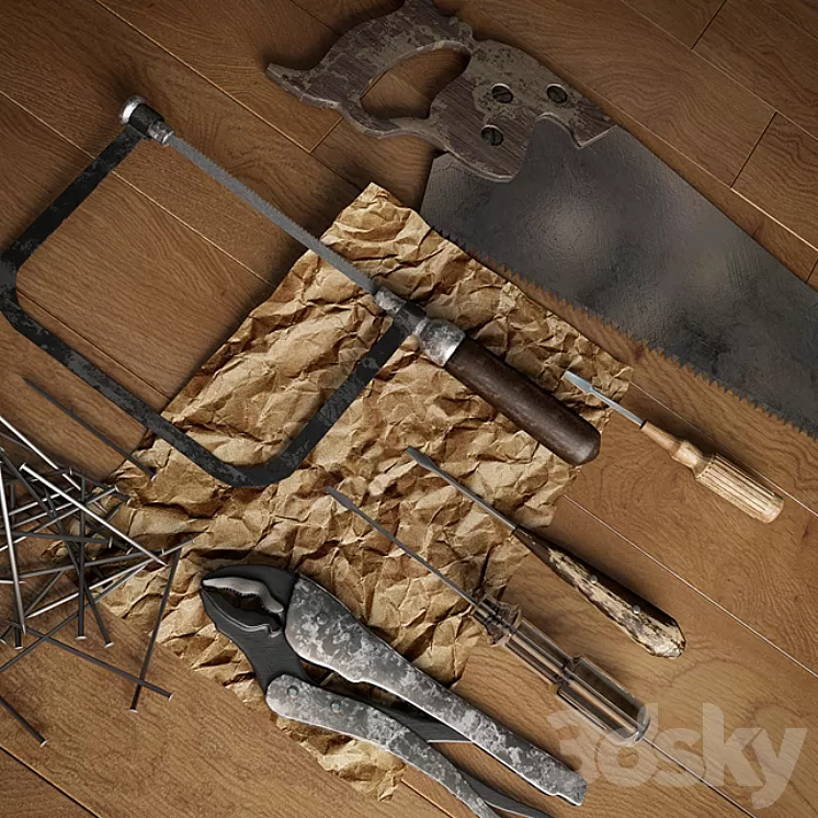 Instruments 3D Model