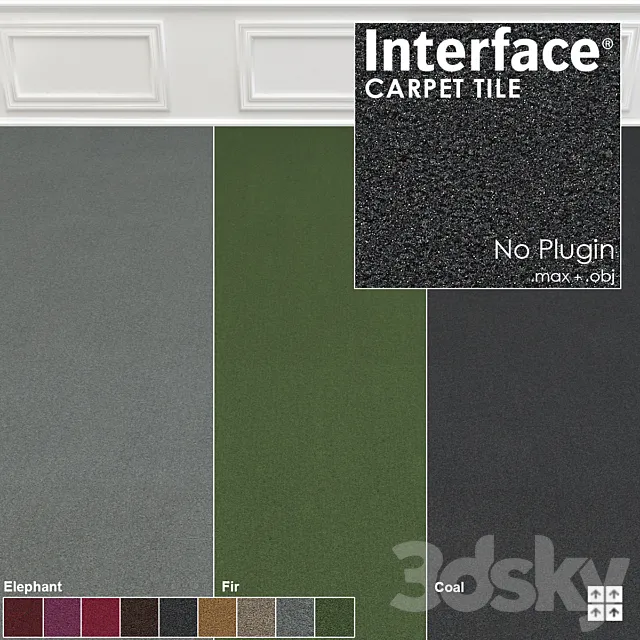 Interface Carpet Heuga No 1 3DModel Interface Carpet Heuga No 1 3DModel