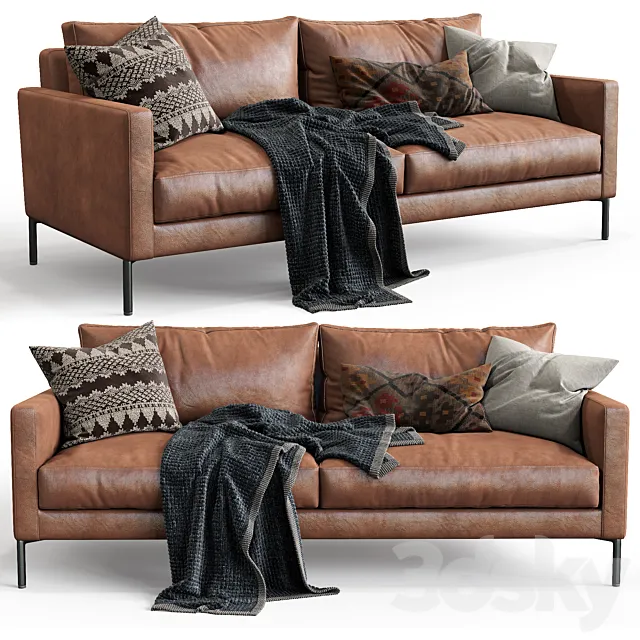 Interface Sofa Luca 3D Model