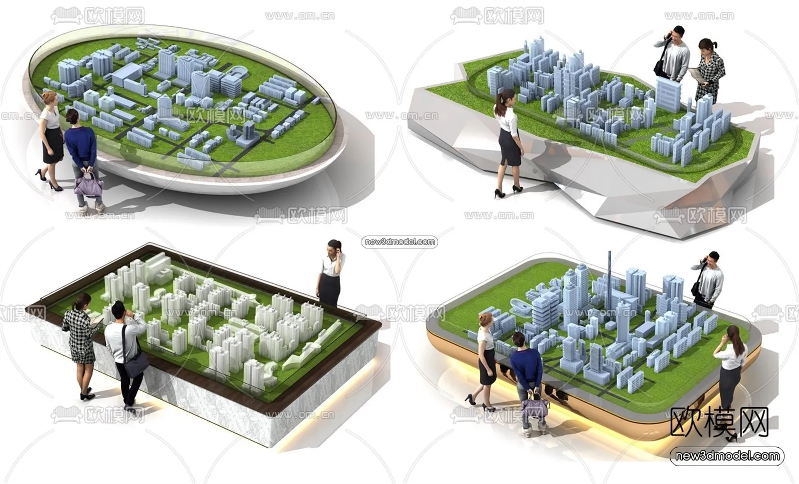 Interior 3D Model of Sales Office – 3D Scene – 133 – VRAY