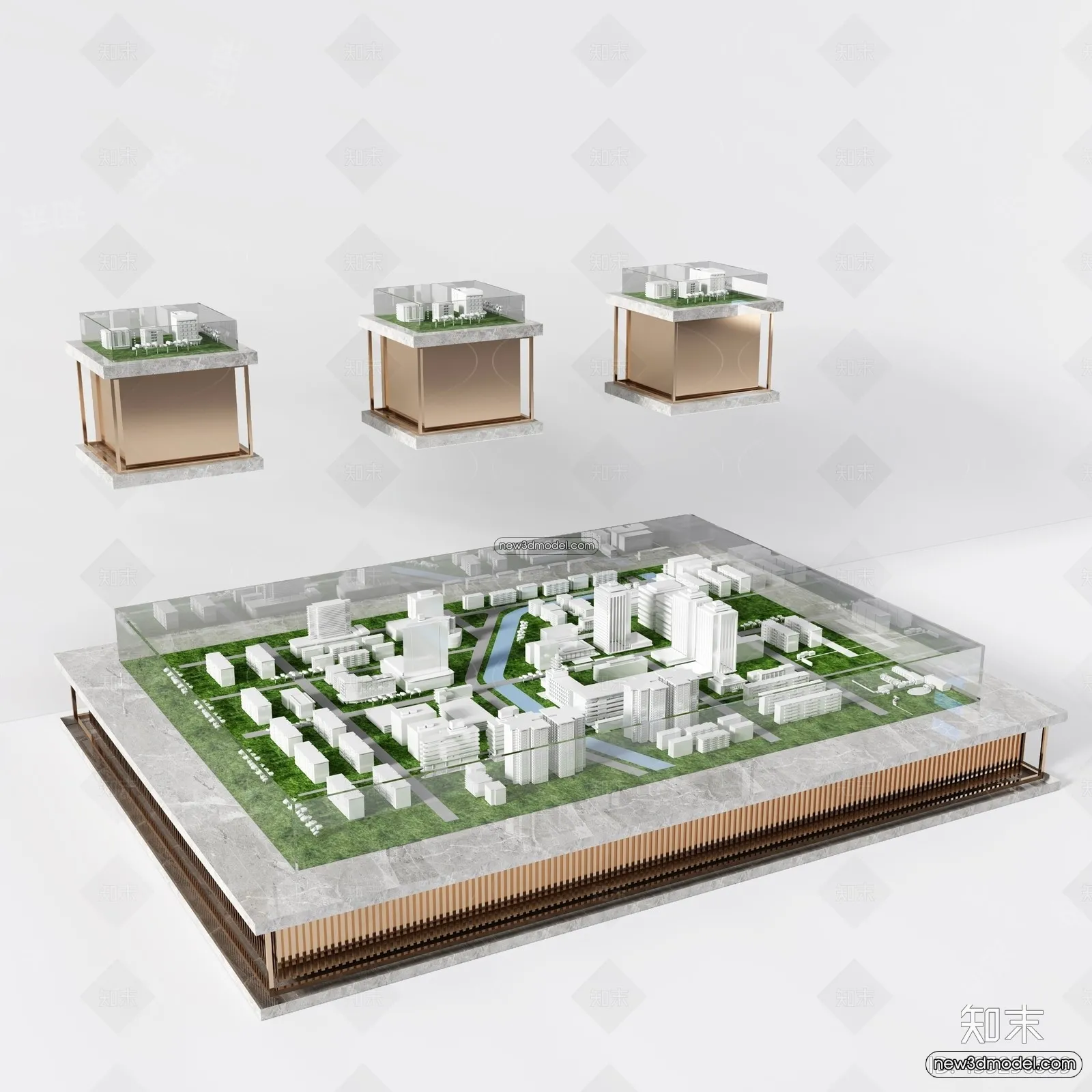 Interior 3D Model of Sales Office – 3D Scene – 136 – VRAY