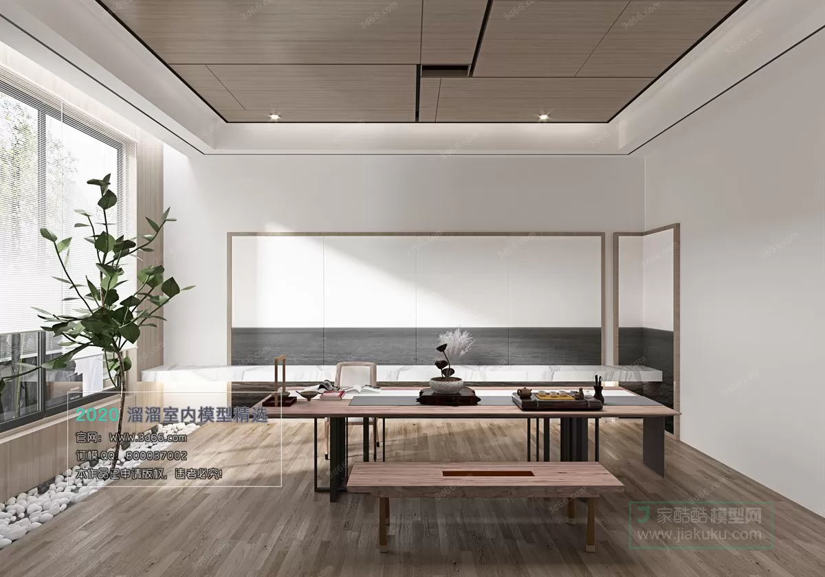 INTERIOR – 3D MODELS – CHINESE STYLE – 020