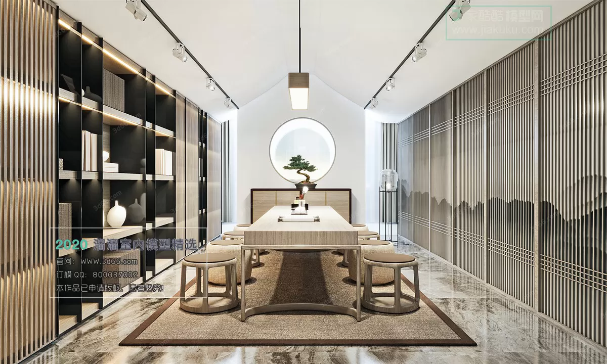 INTERIOR – 3D MODELS – CHINESE STYLE – 010 INTERIOR – 3D MODELS – CHINESE STYLE – 010