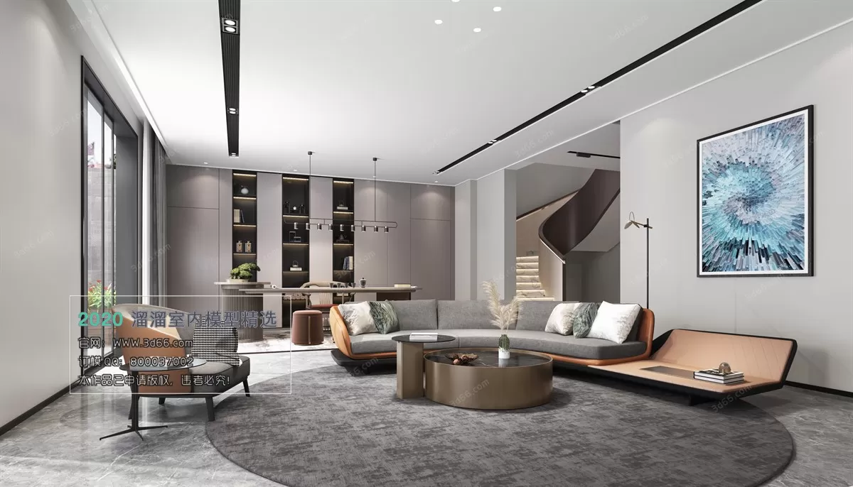 INTERIOR – 3D MODELS – CHINESE STYLE – 001