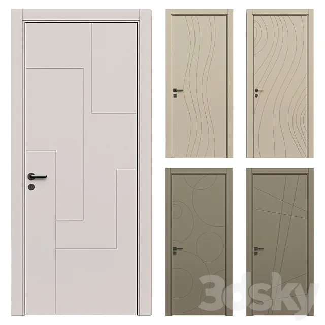 Interior door 088 3D Model
