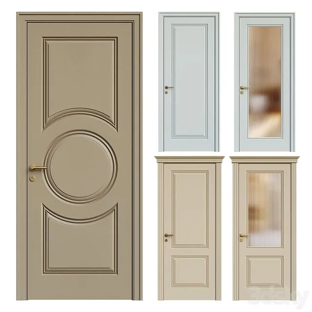 Interior door 101 3D Model