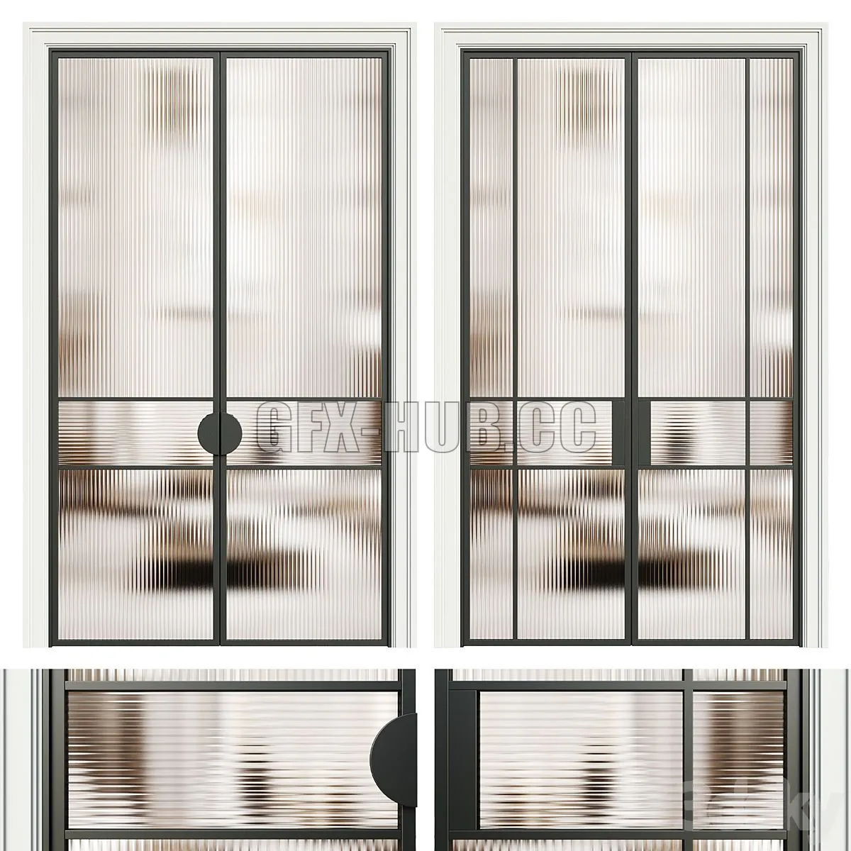 Interior door 130 3D Model