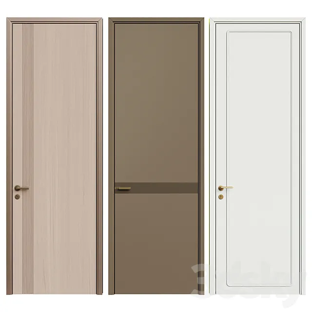 interior door 138 – OppeinHome 3D Model