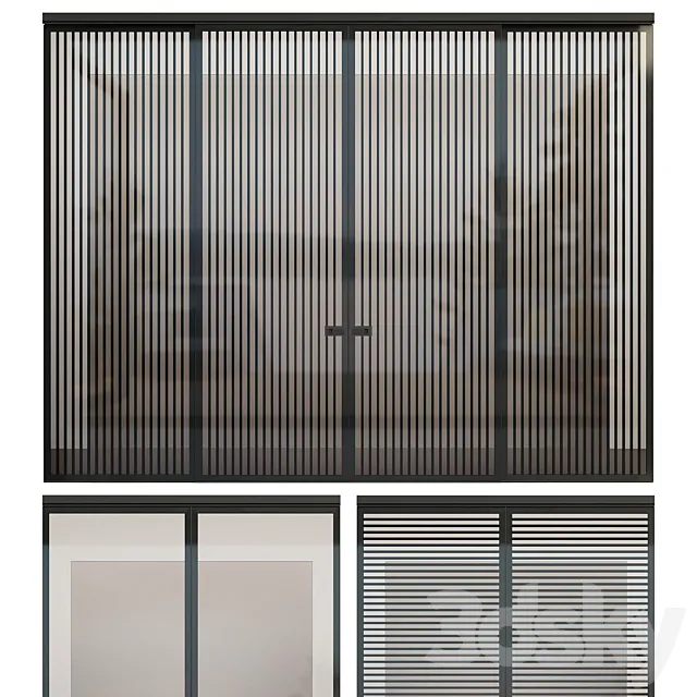 Interior door 146 – Garofoli sliding door 3D Model
