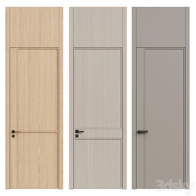 Interior door 244 3D Model