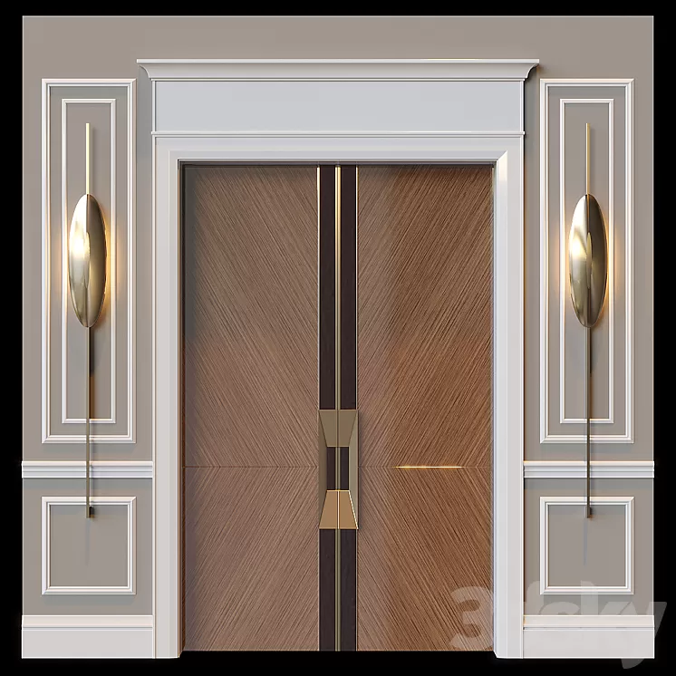 Interior door 3D Model