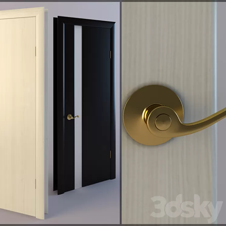 Interior door 3D Model