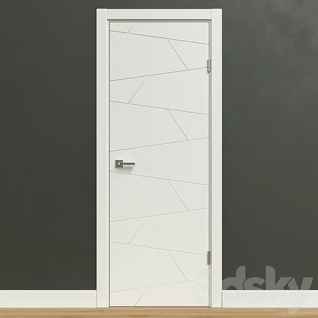 Interior door Grand Prix 3D Model