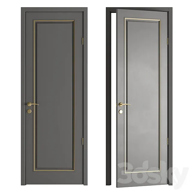 Interior door Oppein 3D Model