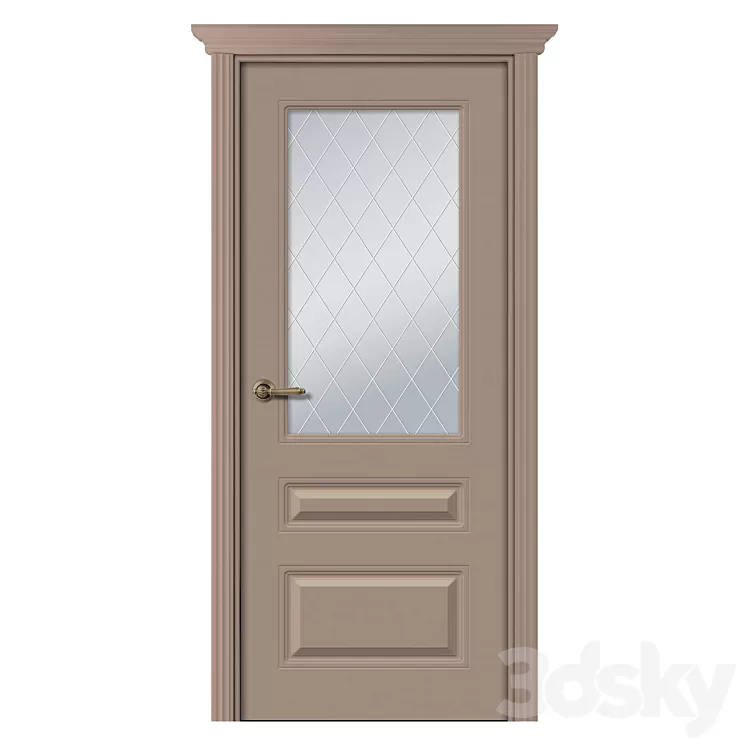 Interior door Royalty (OM) 3D Model