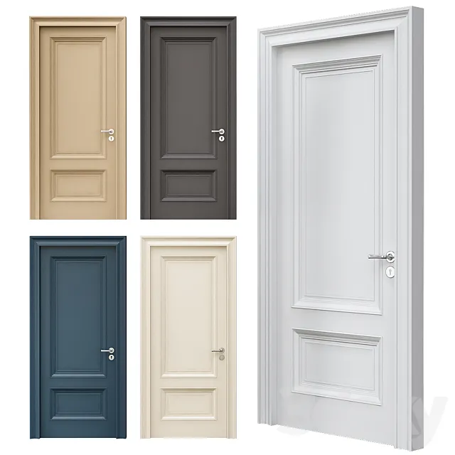 Interior doors ? 002 3DModel