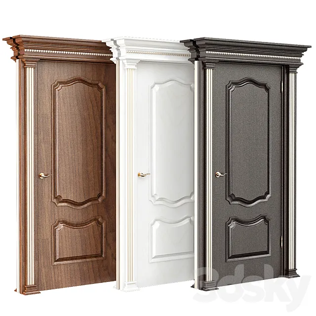 Interior doors ?12 3DModel