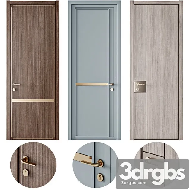 Interior Doors 17 3D Model Download