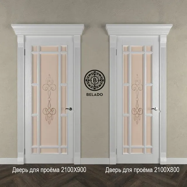 Interior doors Belado 3D Model