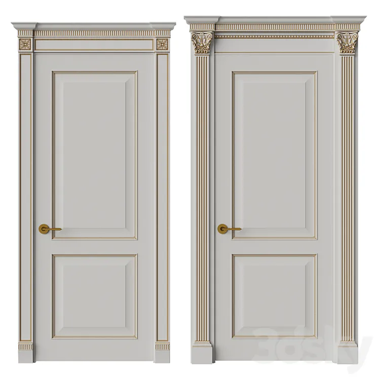 interior doors Britanica factory AtlasLux 3D Model Free Download