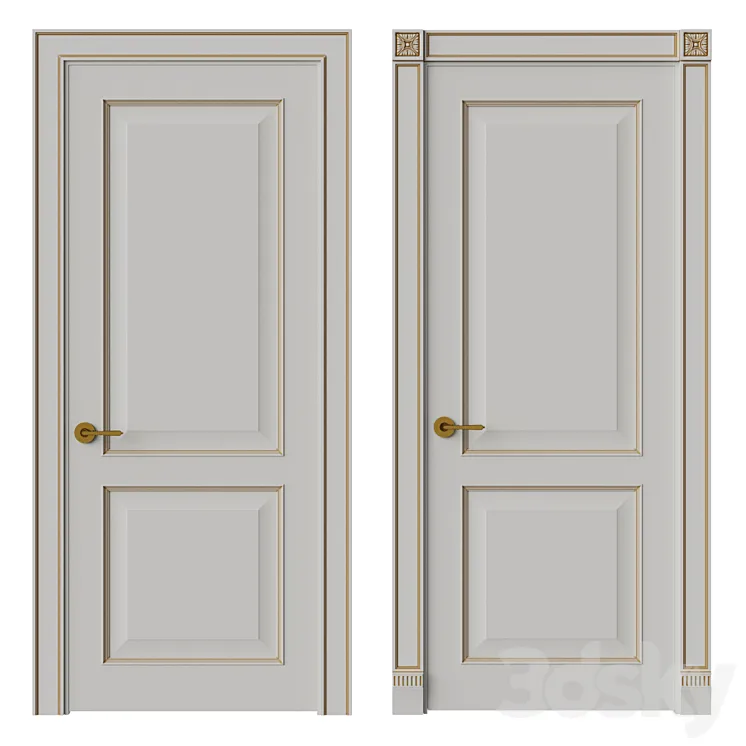 interior doors Britanica factory AtlasLux 3D Model Free Download