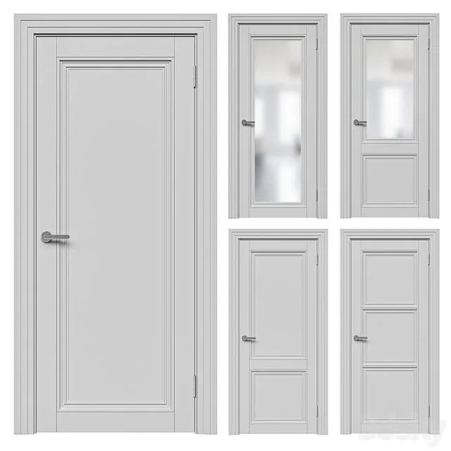 Interior doors Centro Volkhovets 3D Model