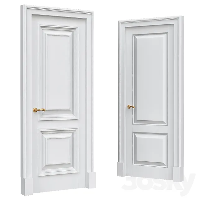 Interior doors № 031 3D Model