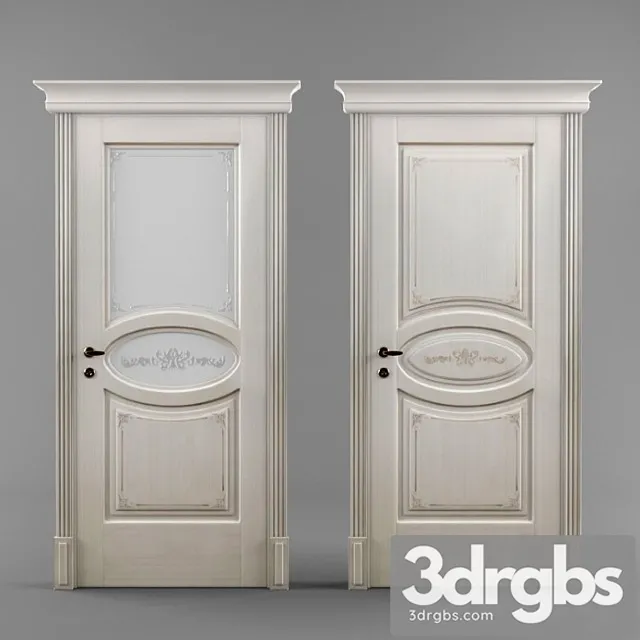 Interior Doors Lanfranco Versailles 3D Model Download