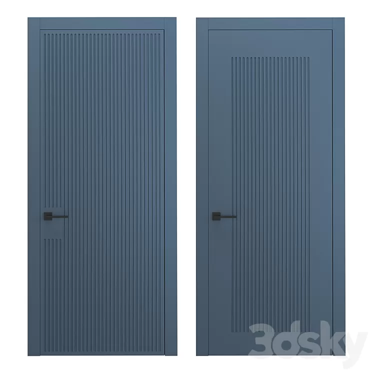 Interior doors milled 1 3D Model Free Download