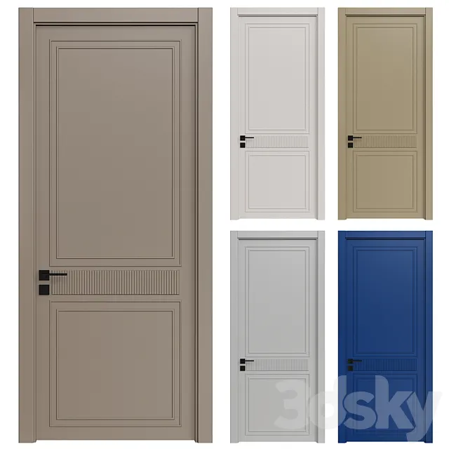 Interior Doors No. 269. 3D Model