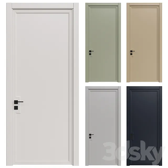 Interior Doors No. 280. 3D Model