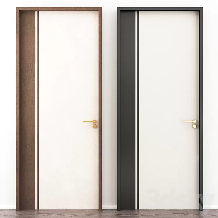 Interior Doors Premium Pro No. 104 3D Model