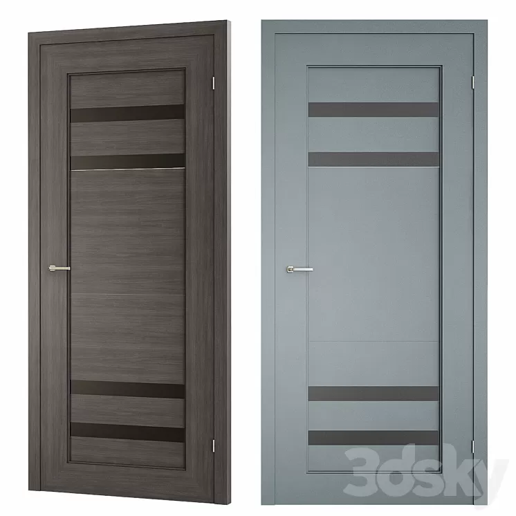 Interior Doors Premium Pro No. 124 3D Model