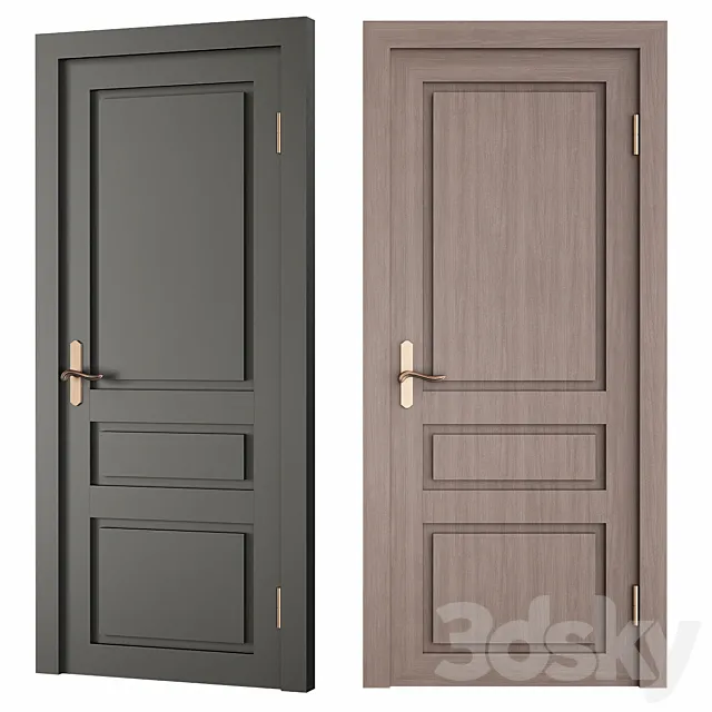 Interior Doors Premium Pro No. 137 3D Model