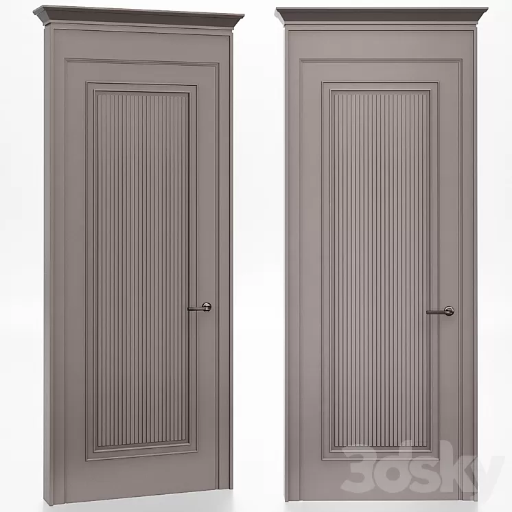 Interior Doors Premium Pro No. 61 3D Model