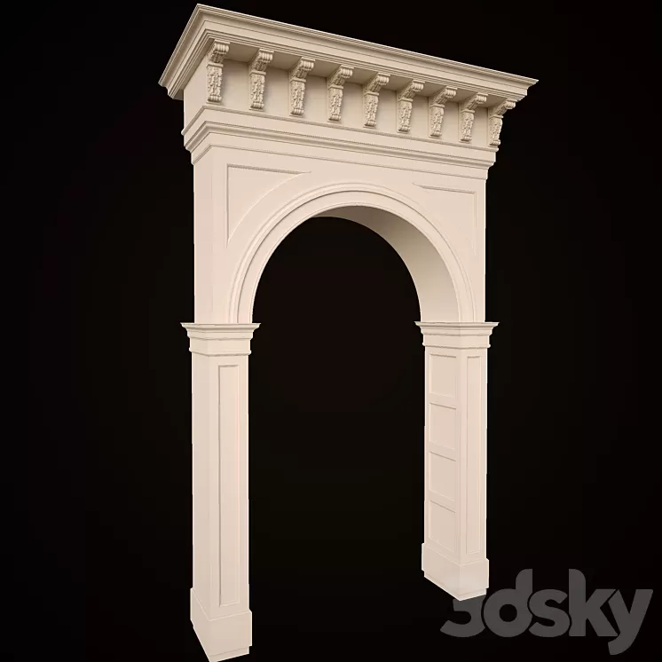 interior doorway 3D Model interior doorway 3D Model